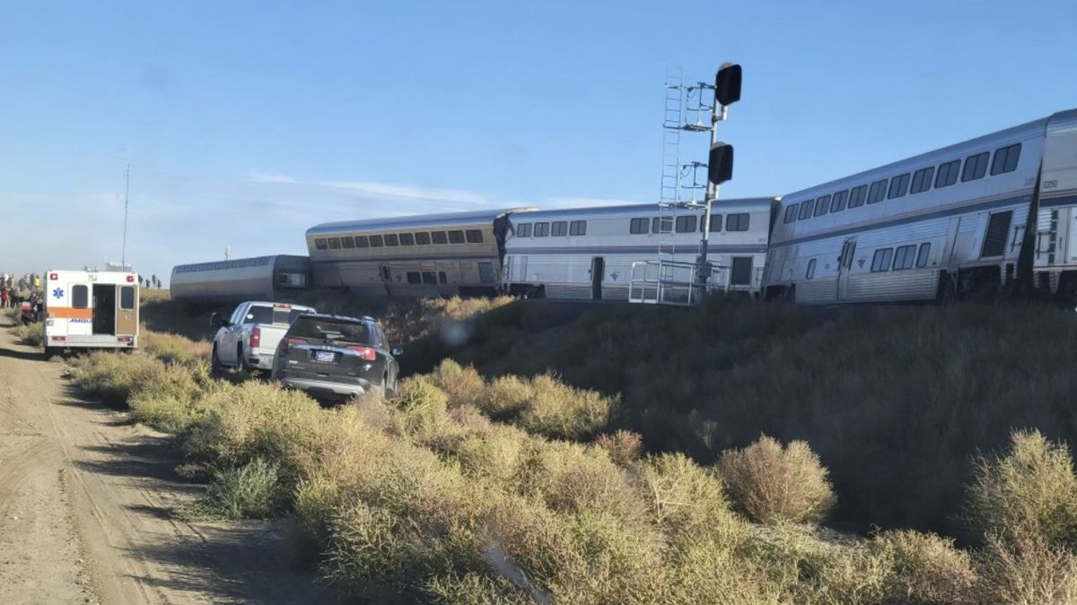 V Montaně vykolejil vlak, tři mrtví